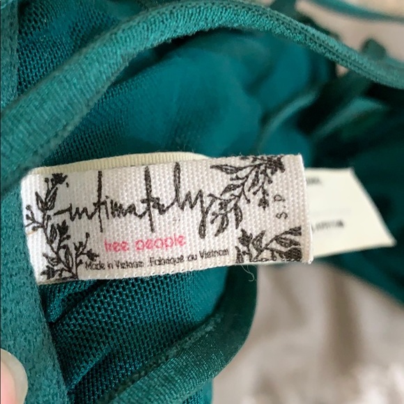 Green Free People Bandeau - Picture 3 of 4